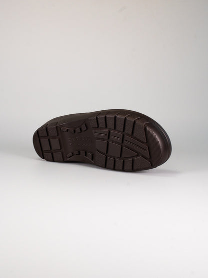 Antislipzool met laddergrip van de Rocker Gardy Foam Brown tuinklomp