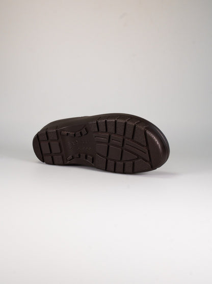 Antislipzool met laddergrip van de Rocker Gardy Foam Brown tuinklomp