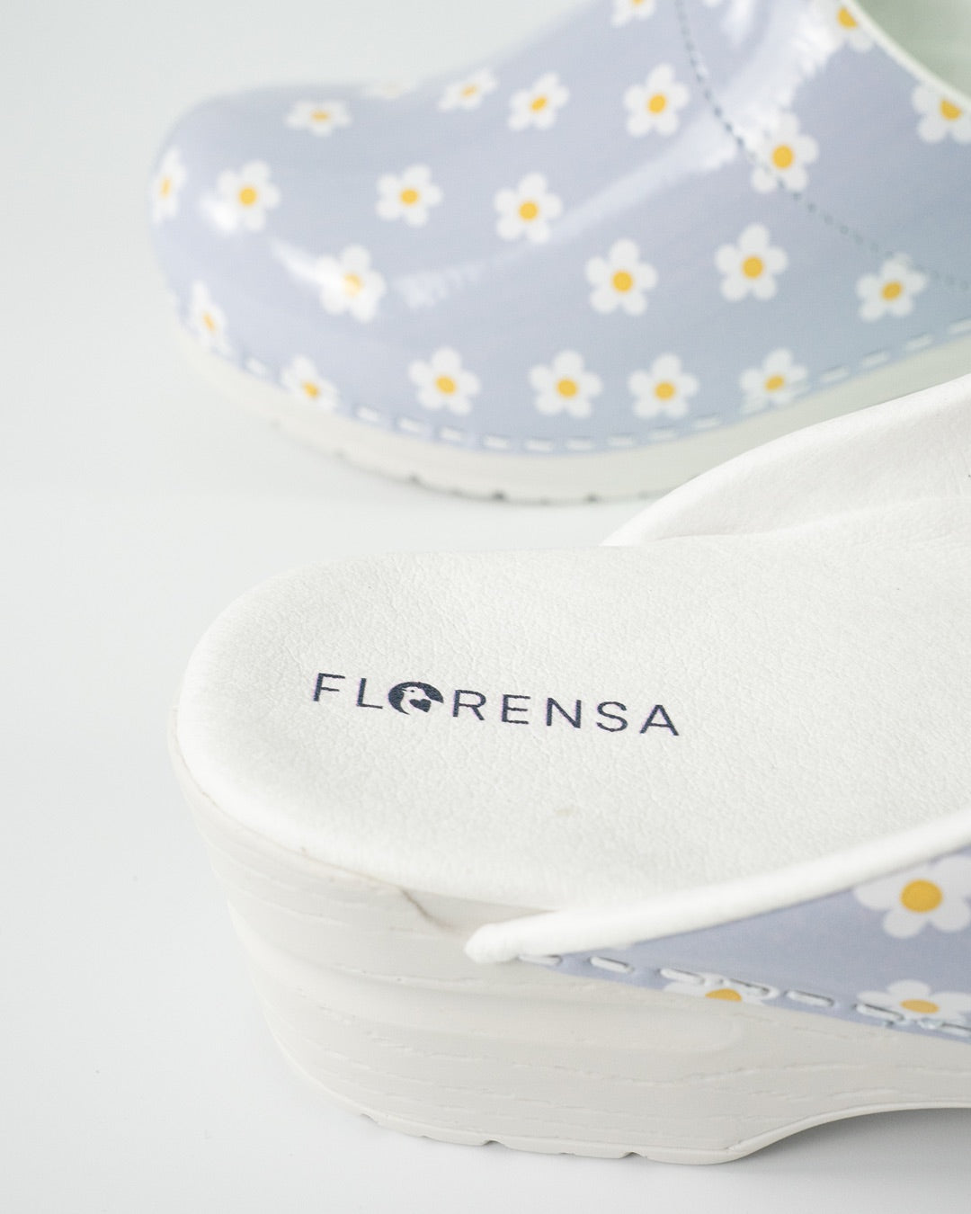 Florensa Klompen Flex - Daisy Light Blue
