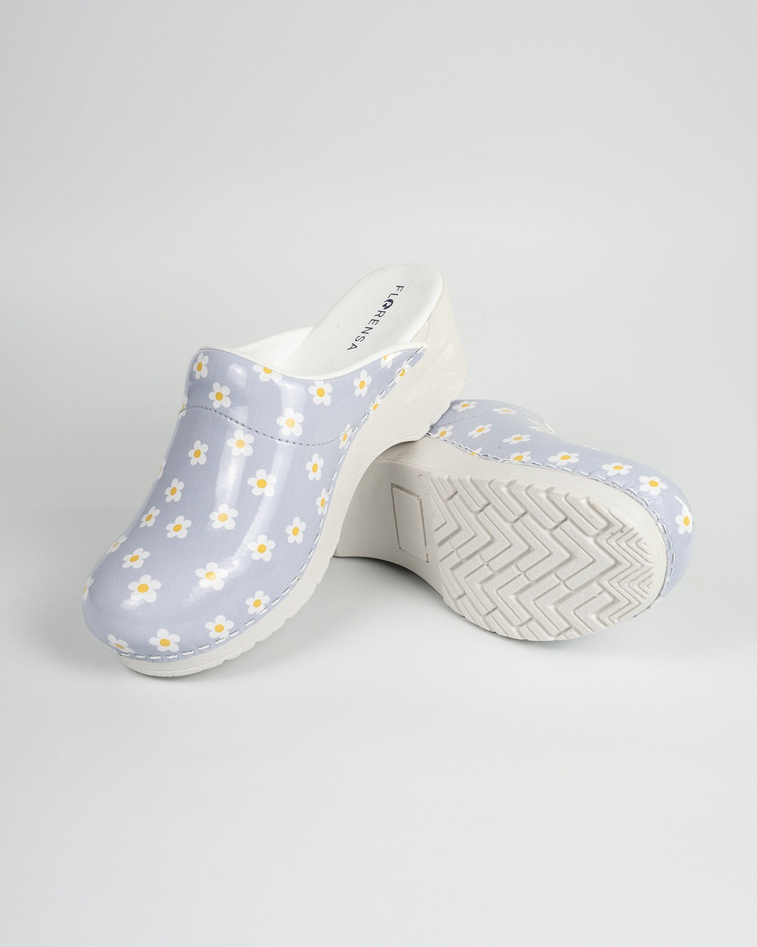 Florensa Klompen Flex - Daisy Light Blue