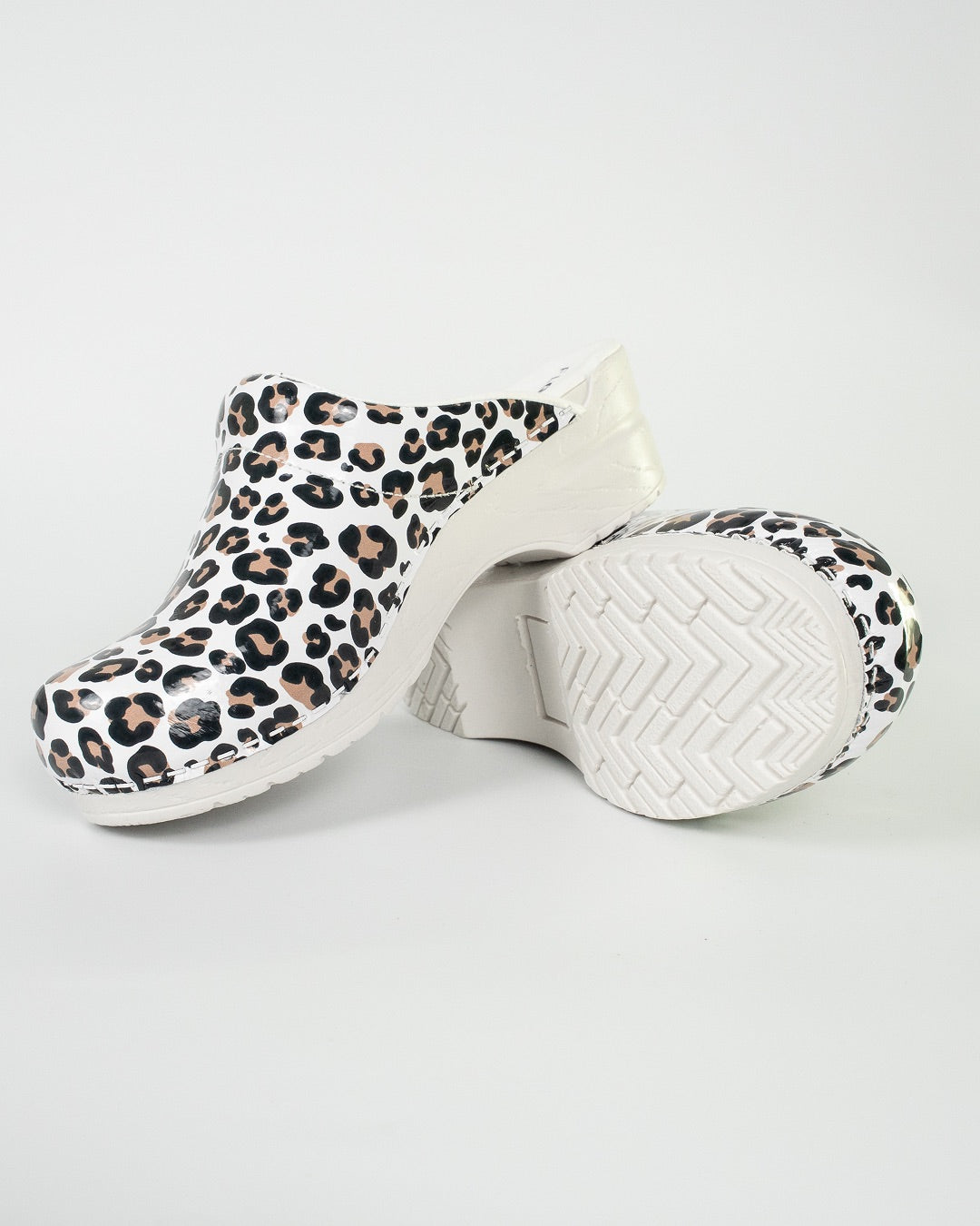 Florensa Klompen Flex - Leopard White