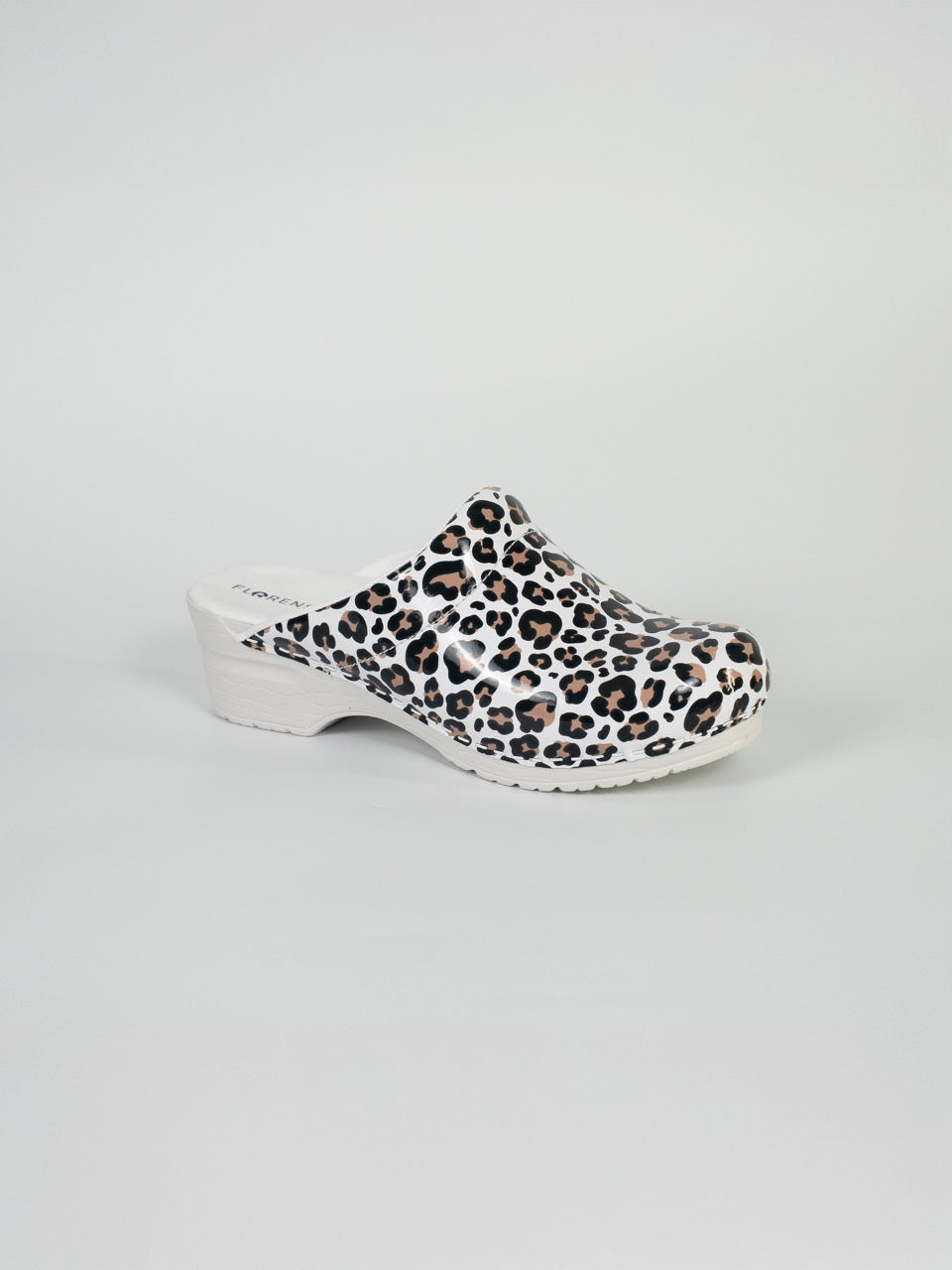 Florensa Klompen Flex - Leopard White