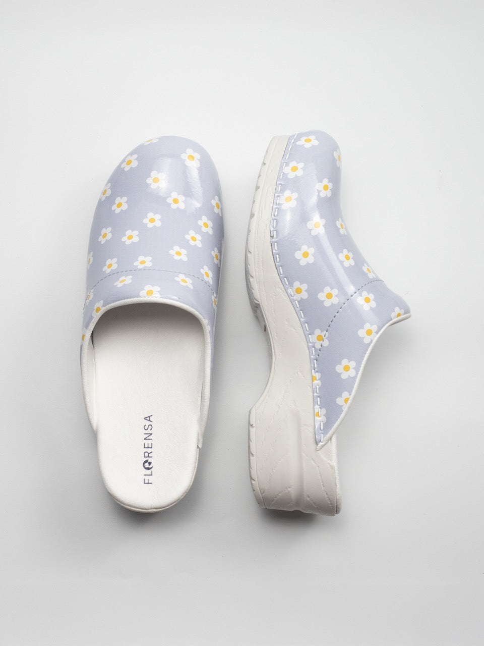 Florensa Klompen Flex - Daisy Light Blue