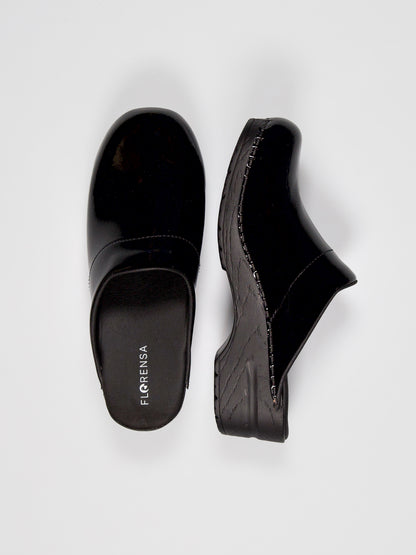 Florensa Klompen Flex - Black Patent